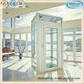 Vidro transparente de aço inoxidável Home Villa Lift